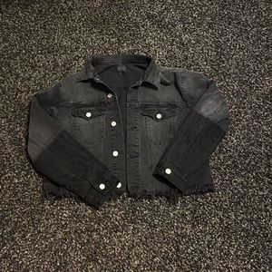 kendall and kylie cropped denim jacket